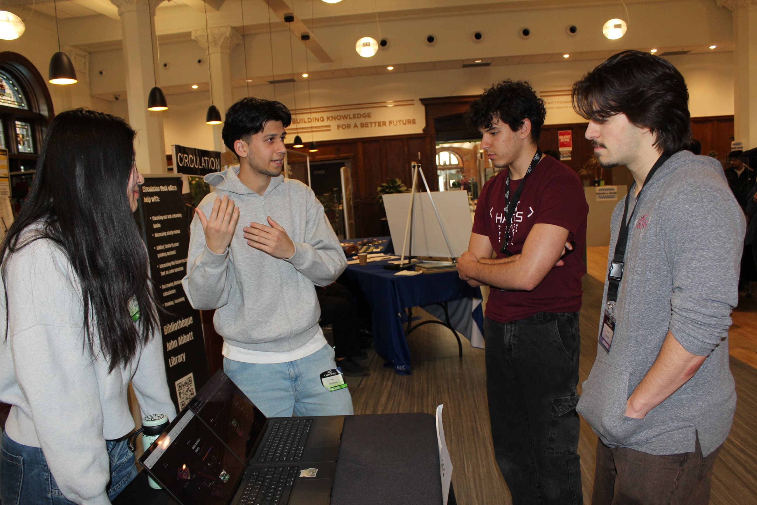 foco demo at jachacks expo